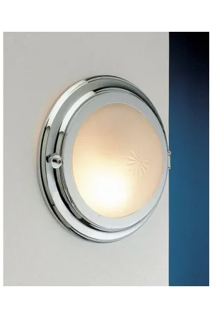 Acquista Ora Lampada Applique in Ottone Argento Cromato LED 4000°K Sabbiato - Foresti e Suardi
