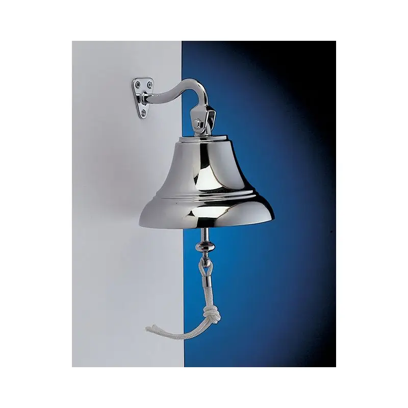 Campana di bordo Ø50 mm in ottone argento cromato con attacco oscillante - Foresti e Suardi Occasione Imperdibile