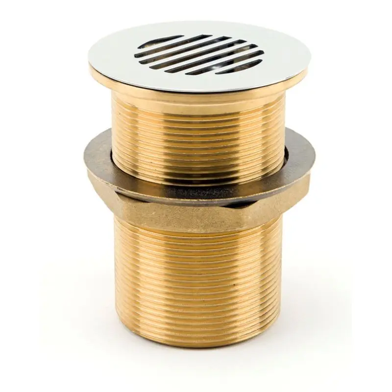 Occasione Imperdibile Scarico con tappo a griglia Inox lucido Ø 75 mm - Foresti e Suardi, Acciaio Inox AISI 316L per Nautica e Vela
