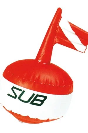 Boa Sub Bandiera Gonfiabile con Tasca per Zavorra - Ø 35 cm, h 25 cm Reso Gratuito