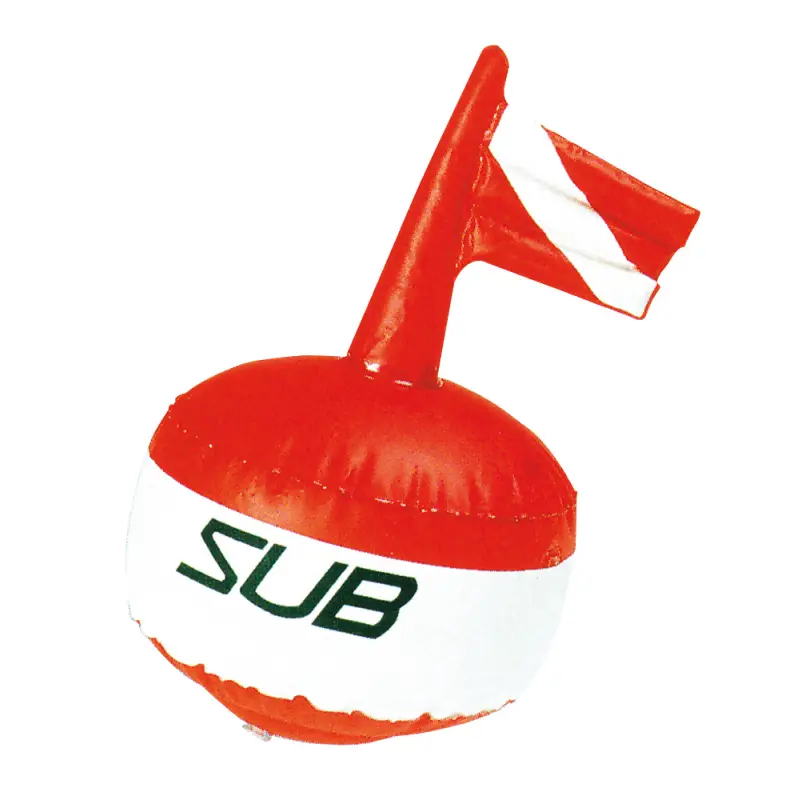 Boa Sub Bandiera Gonfiabile con Tasca per Zavorra - Ø 35 cm, h 25 cm Reso Gratuito