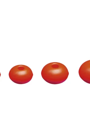 Compra Online Galleggiante Reti Ø 45 mm - Confezione da 20 pezzi, Colore Arancio, Ideale per Reti e Corde Nautiche