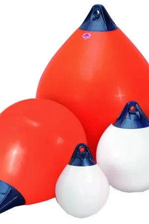 Ordina Subito Parabordo A4 Bianco Polyform Ø 550 mm - 710 mm per Imbarcazioni Piccole, Medie e Grandi