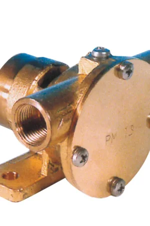 Promozione Esclusiva Pompa Autoadescante PM15 in Bronzo con Girante in Neoprene per Raffreddamento Motori - Portata 15/26 lt/min - Ricambio Girante Art. 2727120