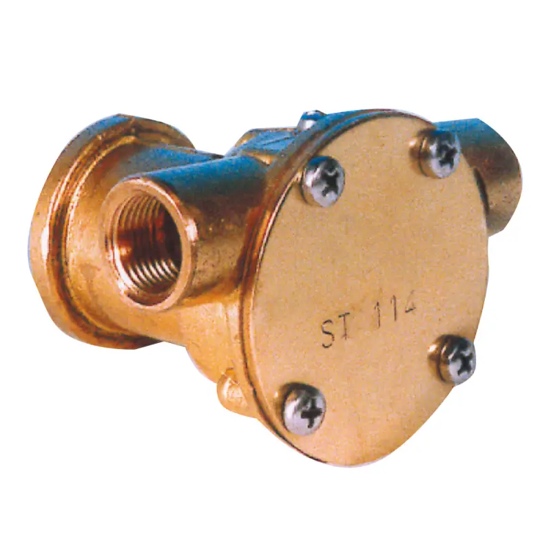 Pompa autoadescante in bronzo ST114 - Portata 7/14 lt/min per motori Volvo Penta, Bukh, Arona, Ducati, Ruggerini, Nanni e girante di ricambio art. 2727120 Offerta Lampo