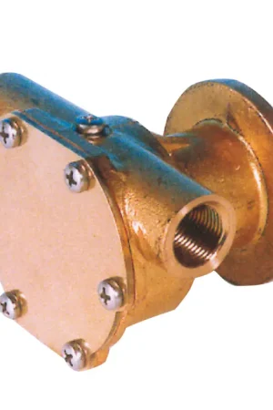 Pompa Autoadescante in Bronzo ST137 - Portata 13/28 lt/min per Motori Nanni FK2/FK3, Aifo e Mitsubishi con Girante di Ricambio Art. 2727101 Offerta Limitata