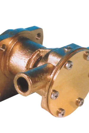 Promozione Pompa Autoadescante PFF12 in Bronzo per Raffreddamento Motori Perkins - Portata 9-18 lt/min, Girante in Neoprene, Portagomma Ø 20 mm