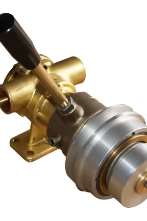 Professionale Pompa PM40F con Frizione - Pompa Autoadescante a Girante Elastico per Servizi di Bordo - Portata 95/293 lt/min - Bocche da 1' 1/2 - Girante di Ricambio Art. 2727103