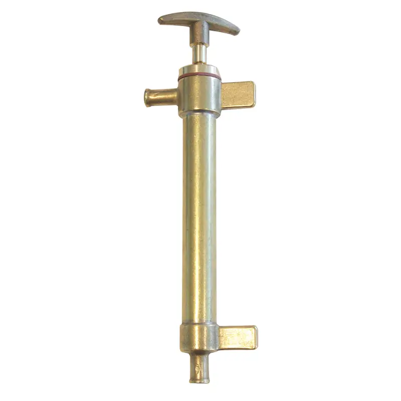 Pompa Manuale per Estrazione Olio Motore in Ottone - Guidi Rubinetteria | Ø 25 mm, Altezza 210 mm, Portagomma Ø 12 mm Prezzo Scontato