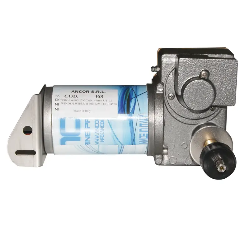 Tergicristallo Ancor W600 24V - Alta Resistenza in Alluminio Anticorrosione, Regolabile e Ideale per Condizioni Ambientali Difficili, 3,3 kg, Angolo di Rotazione e Stop Personalizzabili Spedito Oggi