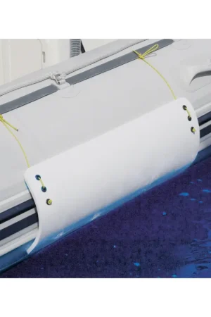 Parabordo RIB Grigio e Bianco in Schiuma di Polietilene - Dimensioni: 270x440x12h e 245x495x12h - Resistente ai Raggi UV e Idrocarburi - Ideale per Gommoni e Tender Scelto Dai Clienti