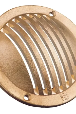 Ultima Occasione Griglia per scarico a mare in ottone Ø 60 mm con cuffia Ø 60 mm - Guidi Rubinetteria