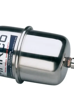 Vaso di Espansione in Acciaio Inox per Pompe Automatiche - Capacità 2 Litri, Pressione da 1 a 10 Bar, Raccordi Gas 1/2 BPS - Ideale per Applicazioni Nautiche e Liquidi Alimentari Ultimissimo Modello