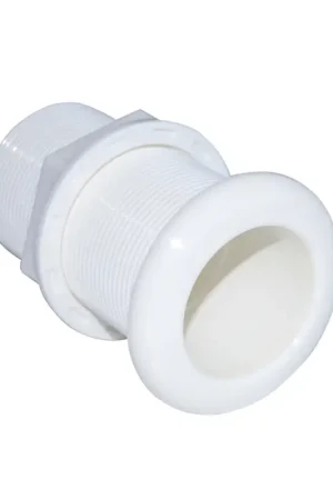 Scarico a Mare Nylon Bianco Filettato in Plastica per Barche - Accessorio Nautico di Qualità Offerta Lampo