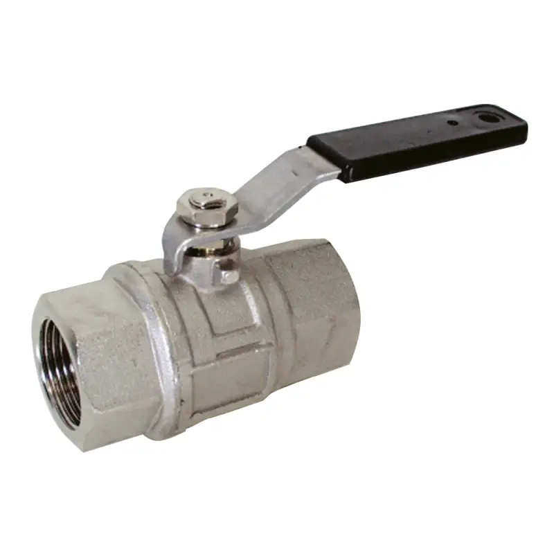 Valvola a Sfera da 1/2" in Ottone con Leva in Acciaio Dacromet - Rivestimento Termoisolato, Passaggio Totale e Filettatura F/F per Nautica Ultimissimo Modello