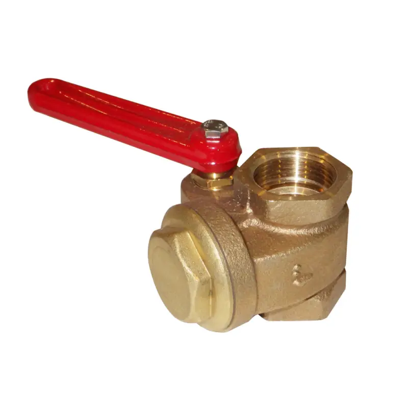 Valvole Chiusura Rapida 3/4" in Bronzo Pesante - Valvola a Sfera Filettatura Femmina/Femmina per Nautica Nuova Collezione