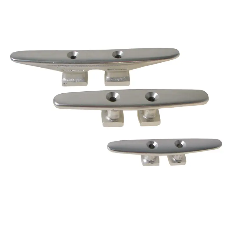 Bitta a galloccia in alluminio fuso e anodizzato L.L mm.138 con fissaggio a viti passanti - Bitta mm.138 Compra Online