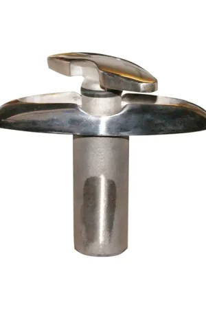 Bitta a Scomparsa in Acciaio Inox AISI 316 - Diametro 89 mm per Portaparabordo e Piccole Imbarcazioni Prezzo Basso