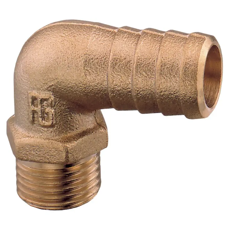 Subito Disponibile Portagomma Curvo in Ottone da 3/8" x 15" - Accessori Nautici di Qualità Guidi Rubinetteria