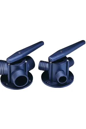 Valvola Nylon Ad Y da 1" per Montaggio a Paratia - Portagomma Ø 25 mm per Nautica e Barche Bestseller