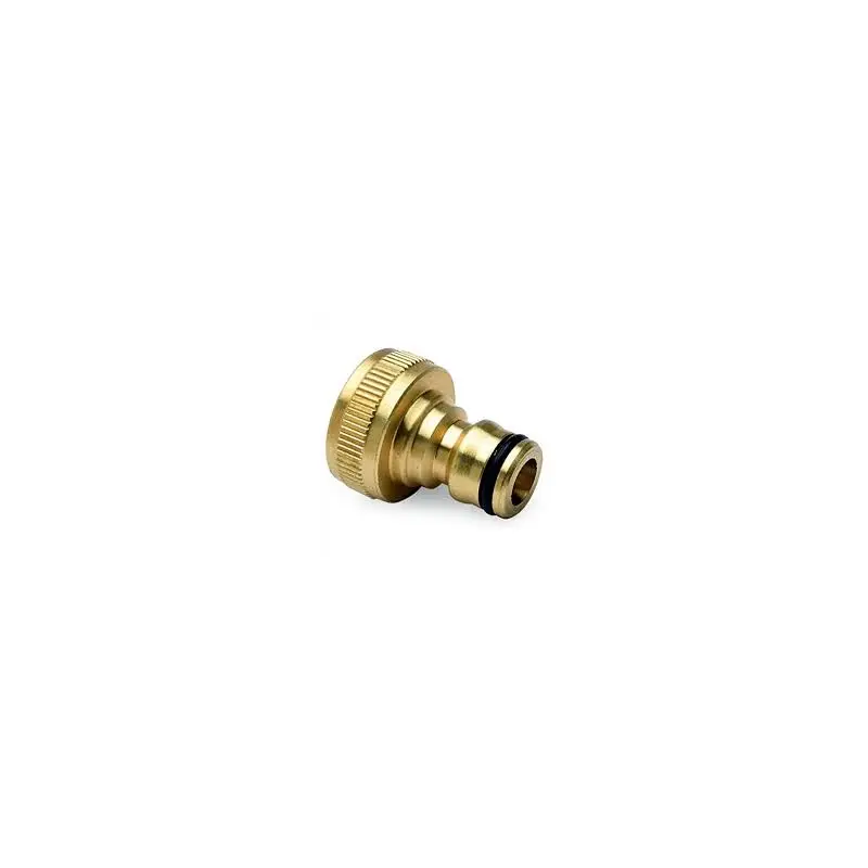 Prezzo Di Fabbrica Adattatore al Rubinetto 3/4" AQUAJET in Ottone - Raccordi Rapidi per Sistemi in Plastica con Fissaggio in Acciaio Inossidabile fino a 200 Bar