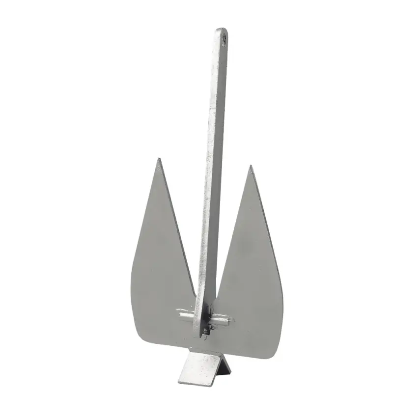 Ancora Britany kg. 20 in acciaio zincato ultraresistente - presa istantanea per barche fino a 16 metri, dimensioni mm 910x414, foro Ø16 Offerta Speciale