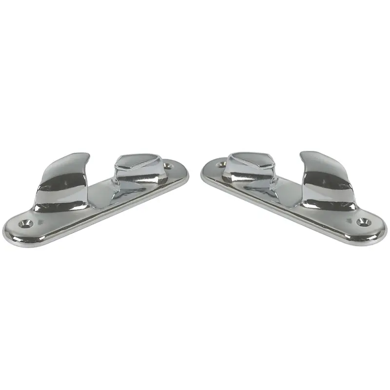 Passacavo in Ottone Cromato - Set da 2 Pz. Dx+Sx - 200 mm - Foresti e Suardi Economico