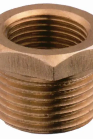 Manicotto Ridotto Nipless in Bronzo M-F 3/4" a 1/2" - Guidi Rubinetteria per Nautica Promozione Esclusiva