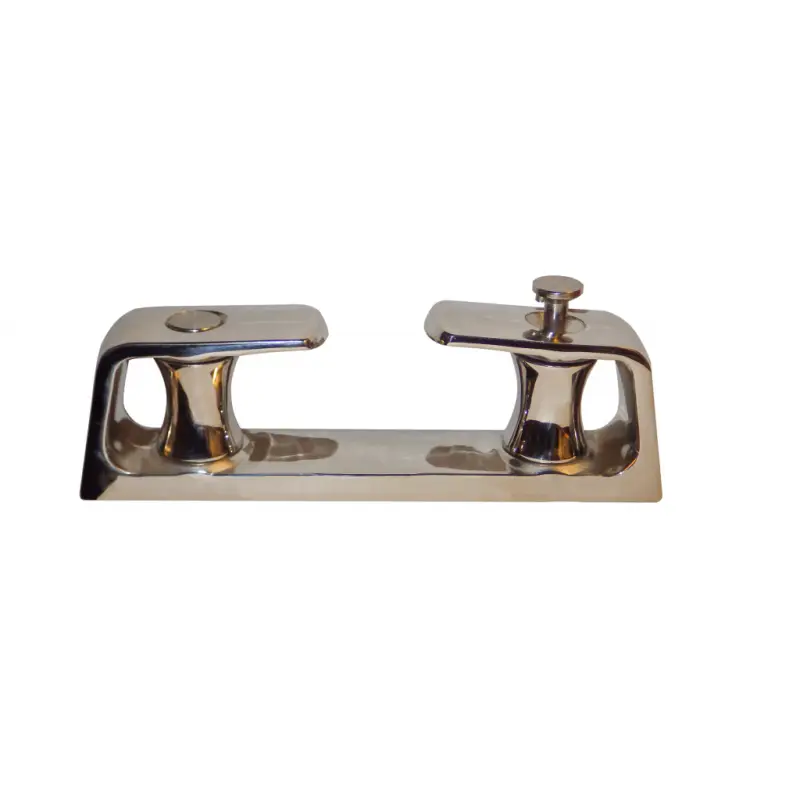 Promo Stagionale Passacavo a Rullo in Acciaio Inox AISI 316 - Dimensioni 260x45x75h con Due Rulli di Scorrimento Laterali e Fissaggio a Prigionieri