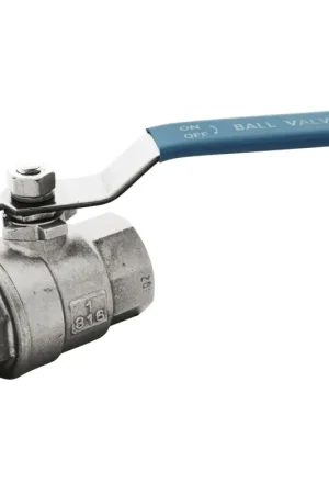 Affare Valvola a Sfera in Acciaio Inox AISI 316 - Filettatura F/F - 1' - Sumar Marine - Ideale per Nautica e Barche