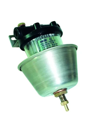 Filtro Decantatore PFG17/T per Gasolio o Benzina con Rete Inox 150 Micron e Vaschetta Trasparente, Portata Fino a 500 lt/h, Omologato R.I.Na. ISO 10088, Filettature F 1/4 Offerta Del Giorno