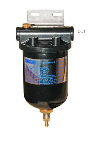 Filtro Decantatore PFG17 per Gasolio - Elemento Filtrante in Rete Inox 150 Micron, Portata Ottimale 250 It/h, Dimensioni 100x100x200 mm - Ideale per Piccoli Motori Nautici Compra Online