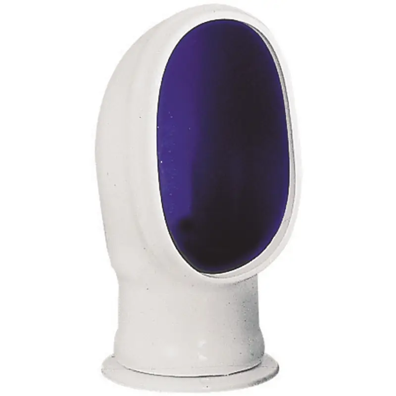 Quantità Limitata Manica a Vento Blu in PVC Resistente agli UV - Facile Montaggio con Basamento in Plastica - Ideale per la Nautica e le Attività all'Aperto