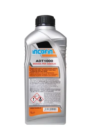 Incoflux Antibatterico - Trattamento Biocida per Serbatoi di Gasolio e Biodiesel - Flacone da 1 Litro Prezzo Scontato