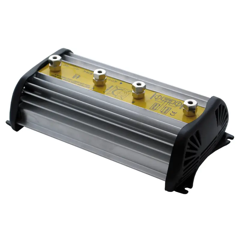 Sezionatore Automatico per Batterie Nautiche 3x140A - Isolatore Ripartitore a Bassa Caduta di Tensione in Alluminio con Dissipazione di Calore Efficiente Subito Disponibile