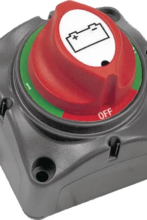 Offerta Del Giorno Deviatore Stacca Batteria BEP - Interruttore Modulare per Nautica con 200 AMP Continuo e 1000 AMP di Spunto, Installazione Piano o Incasso, Sicurezza Avanzata