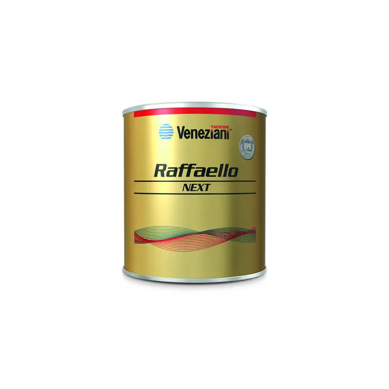 Popolare Antivegetativa Premium Raffaello Next Bianca 2,50 lt - Protettivo con Rame e Carbonio per Barche conforme Normativa BPR