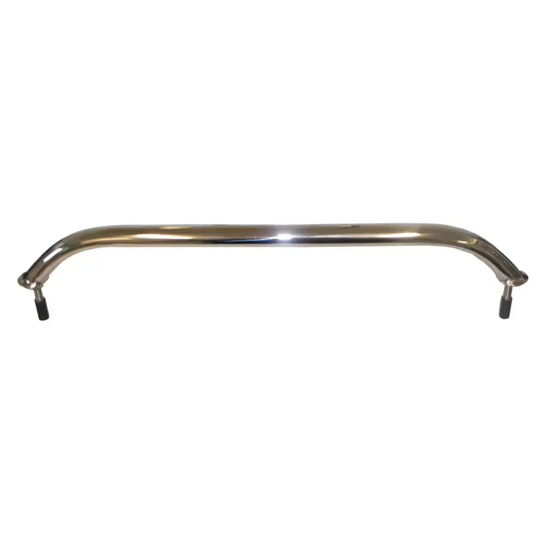 Maniglia Nautica in Acciaio Inox AISI 316 - 305 mm con Tubo Ovale 25x19 mm per Fissaggio Sicuro Reso Gratuito