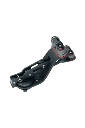 Esclusivo Torretta Girevole Duocam Harken con Due Strozzatori Carbo-Cam per Cime Ø3-10 mm - Ideale per Bozzelli 57 mm/76 mm e Manovre Rinviate