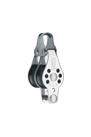 Offerta Speciale Bozzello Micro 22mm Doppio Harken - Leggero e Scorrevole per Nautica e Derive