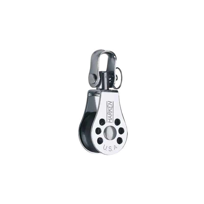 Prezzo Ridotto Bozzello Harken Micro 22mm Singolo girevole - Leggero e Scorrevole per Vela e Nautica
