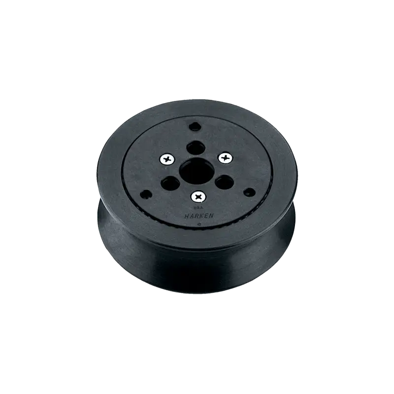 Di Tendenza Puleggia Harken 114 mm Big Boat in Alluminio 6061-T6 Anodizzato con Rulli in Torlon e Sfere in Delrin - Alta Performance e Resistenza ai Carichi Radiali e Laterali