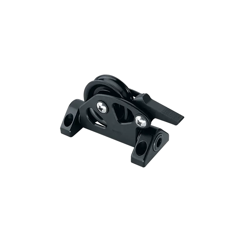 Consegna Rapida Bozzello in Alluminio Abbattibile 75 mm - Stopper Harken per Vela e Nautica - Leggero e Versatile per Drizze e Scotte Randa e Spi