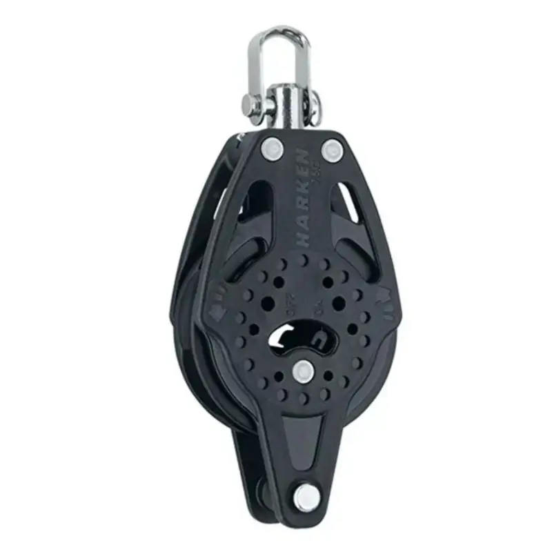 Spedizione Espresso Bozzello Carbo Air 75 mm Ratchet Girevole Harken - Facilita Cazzare e Lasciare le Scotte con Controllo per Nautica e Vela