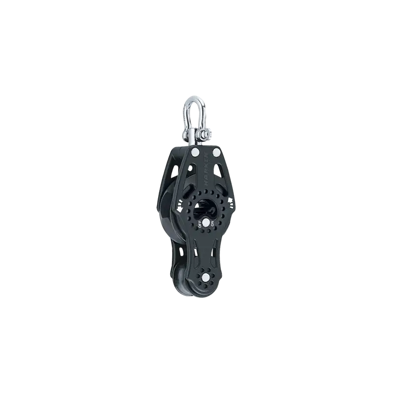 Bozzello Carbo Air 57 mm Ratchet Violino Girevole Harken - Controllo Facile delle Scotta nella Nautica Professionale
