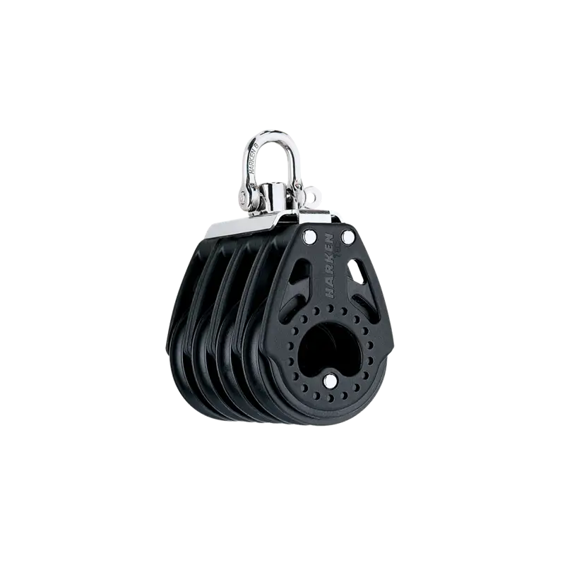 Bozzello Carbo Air 75 mm Quadruplo Girevole Harken - Leggero, Robusto e Affidabile per Configurazioni Ottimali in Vela Offerta Del Giorno
