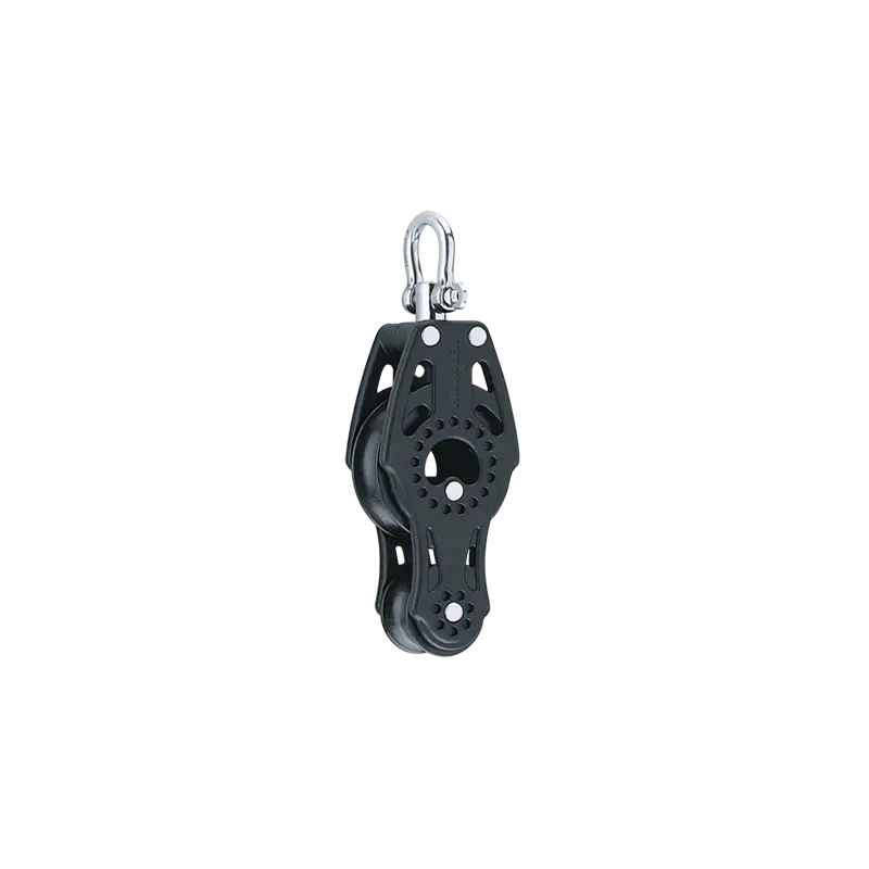Bozzello Carbo Air 75 mm Violino Girevole Harken - Leggero e Robusto per Regolazioni Sicure in Vela Esclusivo