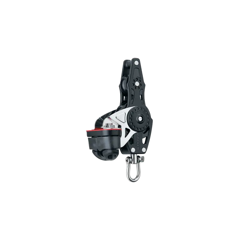Bestseller Bozzello Carbo Air 75 mm Violino Girevole - Arricavo e Strozzatore Cam-Matic 150 Harken per Nautica e Vela - Leggero, Robusto e Affidabile