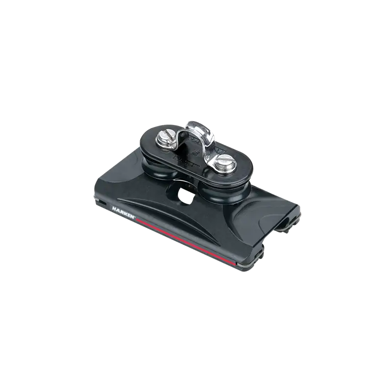 Acquista Ora Carrello Harken 22 mm Alto Carico con Pulegge Fisse e Ponticello - Regolazione Facile e Veloce per Equipaggi