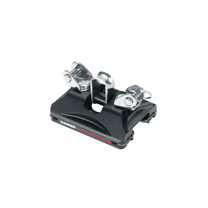 Carrello Harken 22 mm con Grillo Pivotante e Doppio Attacco per Bozzello - Regolazione Veloce e Facile dal Pozzetto Vendita Finale